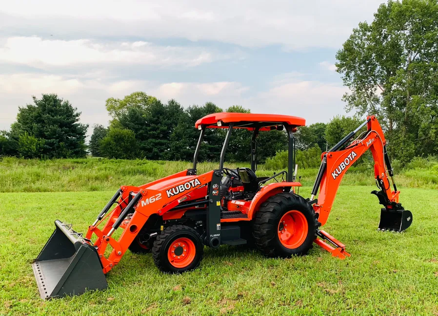 2019 Kubota M62 TLB Backhoe